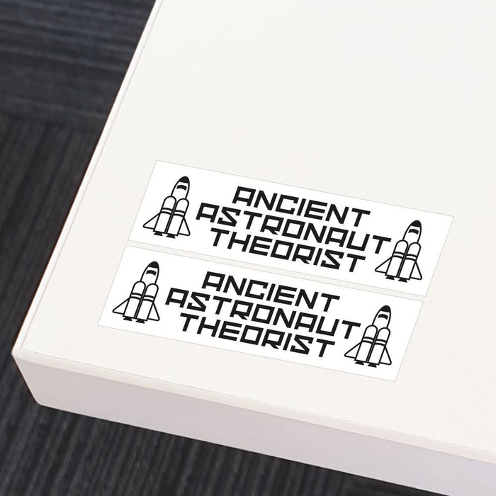 2X Ancient Astronaut Theorist Sticker Decal