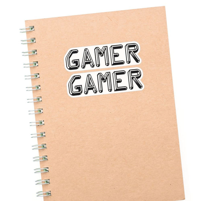 2X I Am A Gamer Sticker Decal