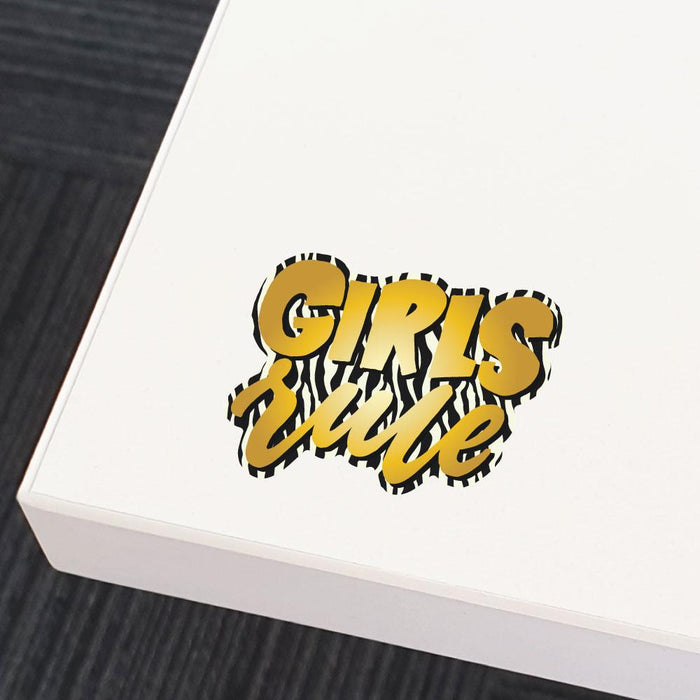 Females Rule Sticker Decal | Feminist Stickers - Sticker Collective