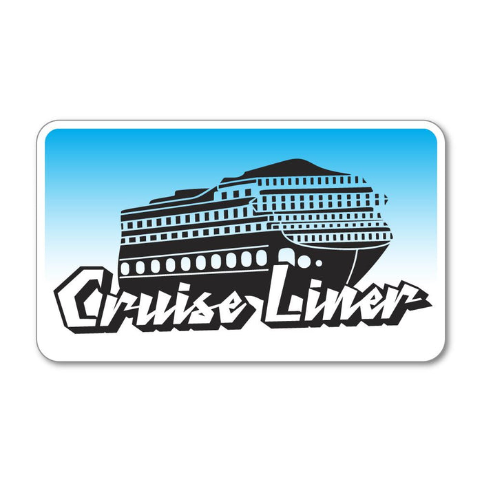 Cruise Liner Sticker Decal