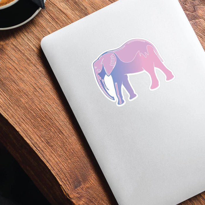 Pretty Elephant Sticker Decal