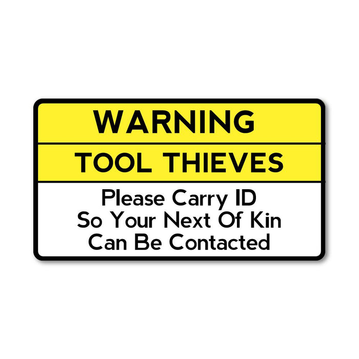 Tool Thieves Sticker Decal