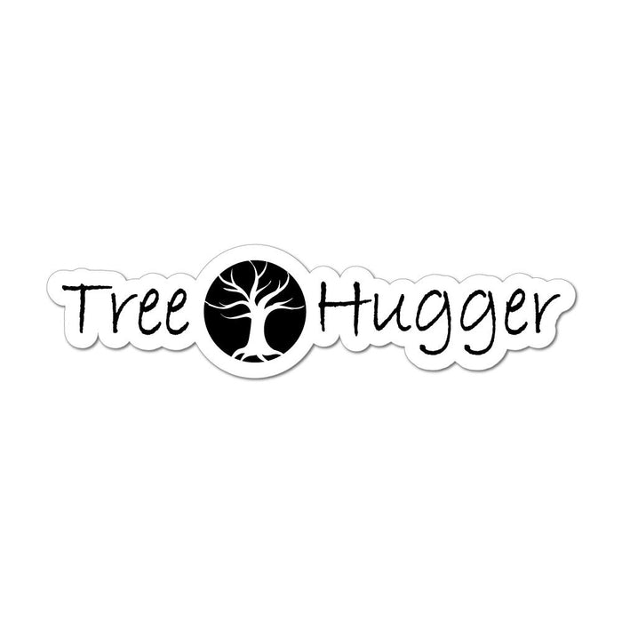Tree Hugger Car Sticker Decal