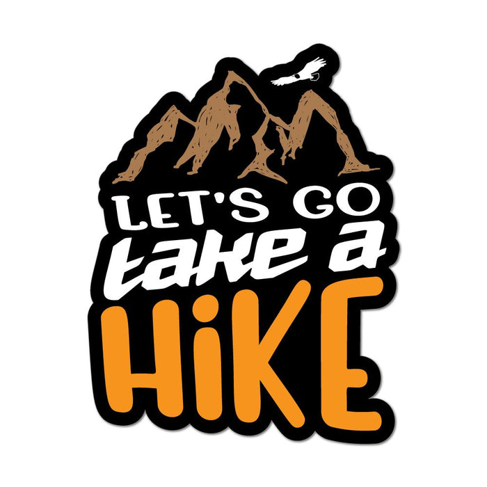 Hike Camping Travel Mountain Car Sticker Decal