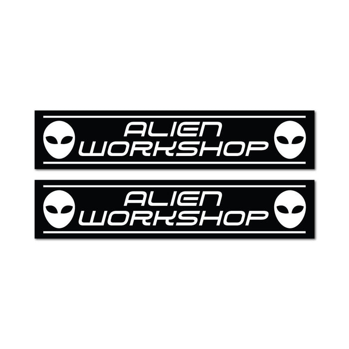 2X Workshop For Aliens Sticker Decal