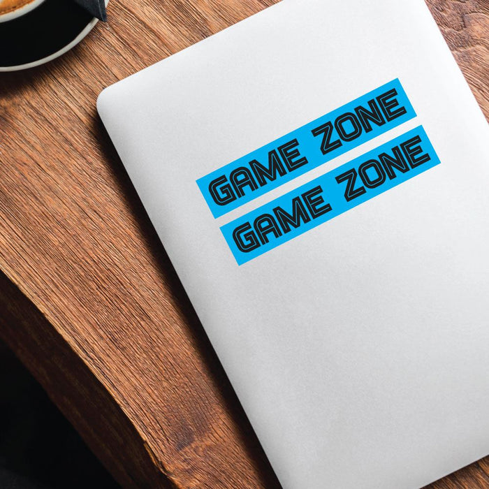 2X Gamer Zone Sticker Decal