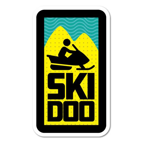 Ski Doo Sticker