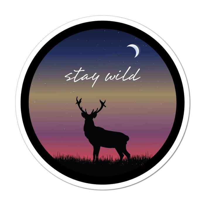 Stay Wild Car Sticker Decal