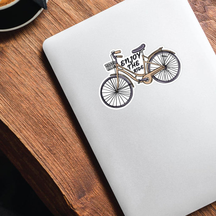 Enjoy The Bike Ride Sticker Decal | Trending Stickers - Sticker Collective