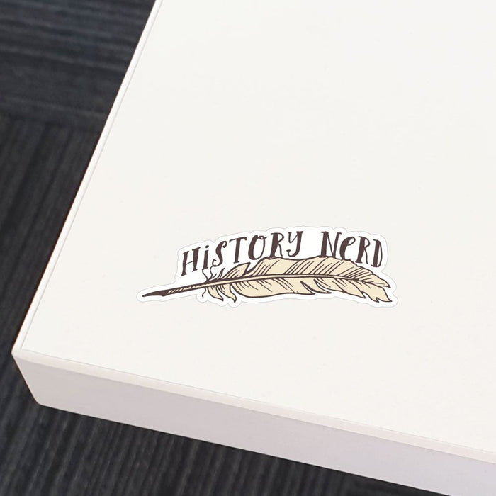 History Nerd Sticker Decal