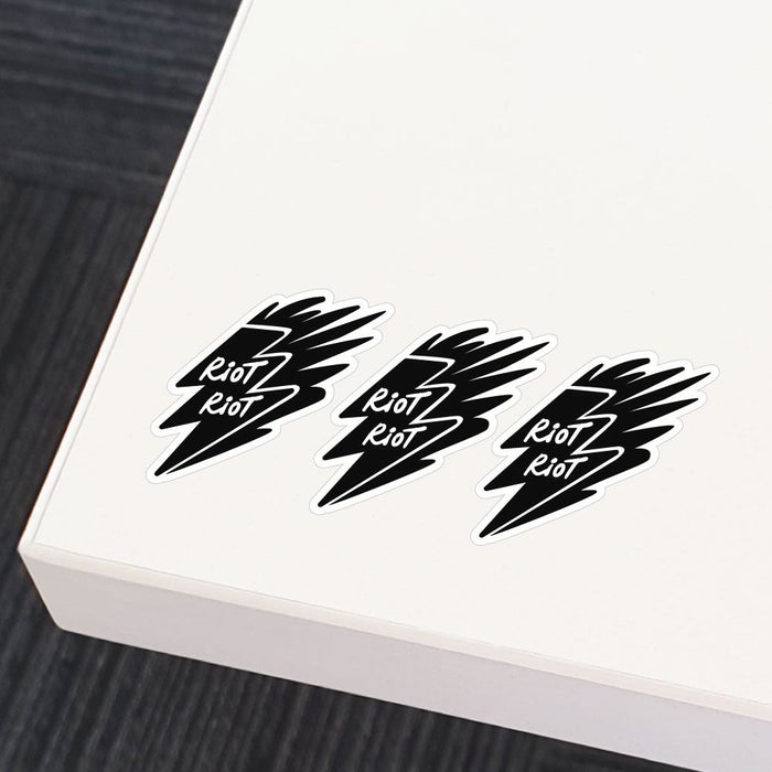 3X Lets Cause A Riot Sticker Decal