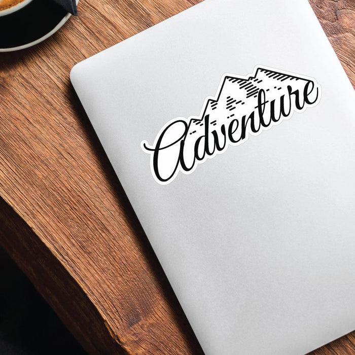 Adventure Mountains Sticker Decal