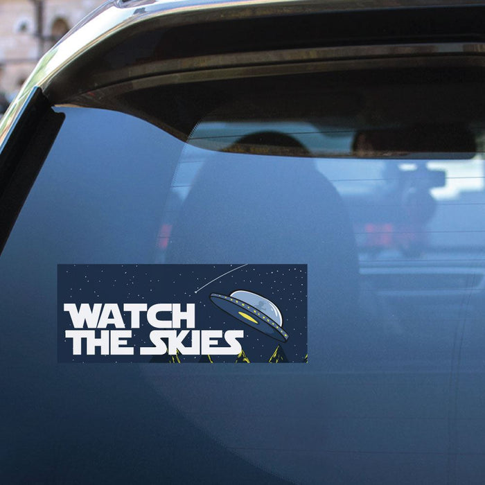 Watch The Skies Sticker Decal