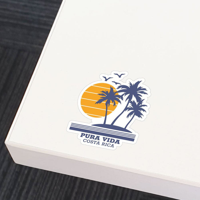 Pura Vida Costa Rica Sticker Decal