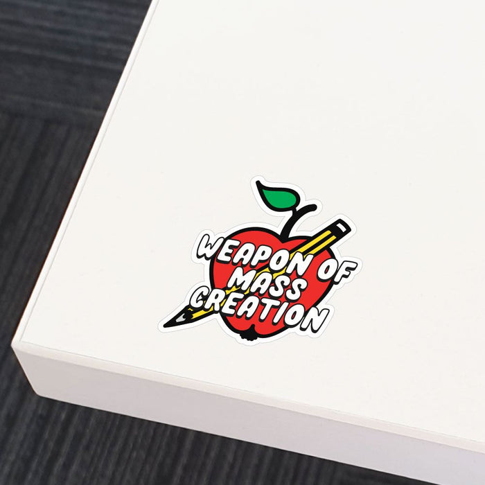 Weapon Of Mass Creation Sticker Decal