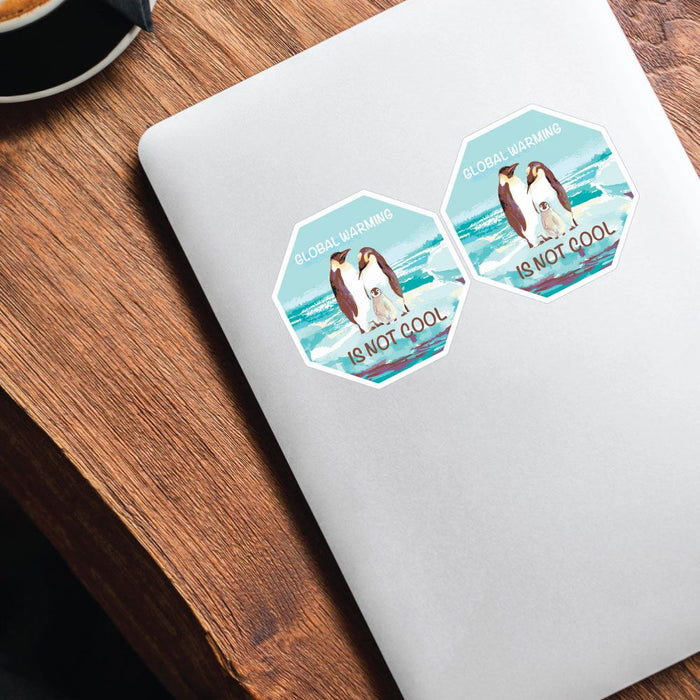 2X Global Warming Is Not Cool Sticker Decal | Environment Stickers ...