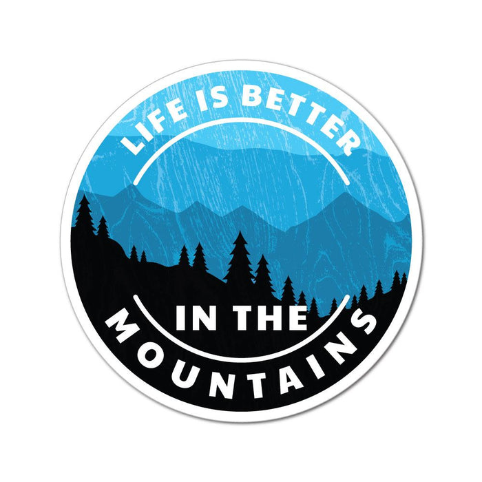 Life Is Better Skiing Sticker Decal