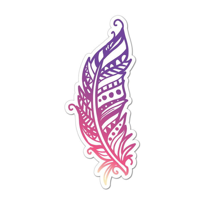 Feather Car Sticker Decal
