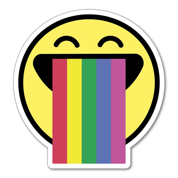 Rainbow Smile Sticker Decal