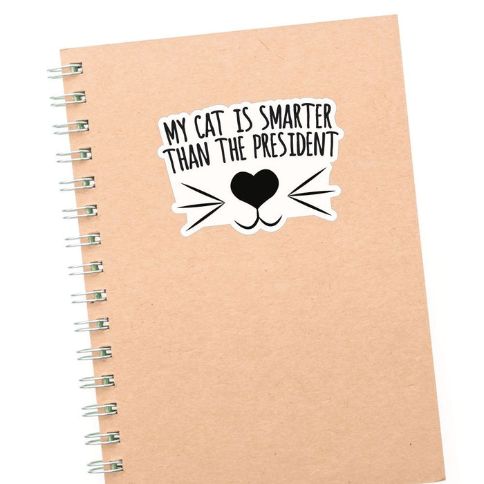 Smarter Cat Sticker Decal