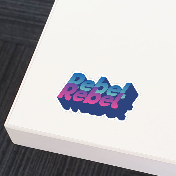 Sticker Rabel Rebel Rebel Sticker Decal | Grunge Stickers - Sticker Collective