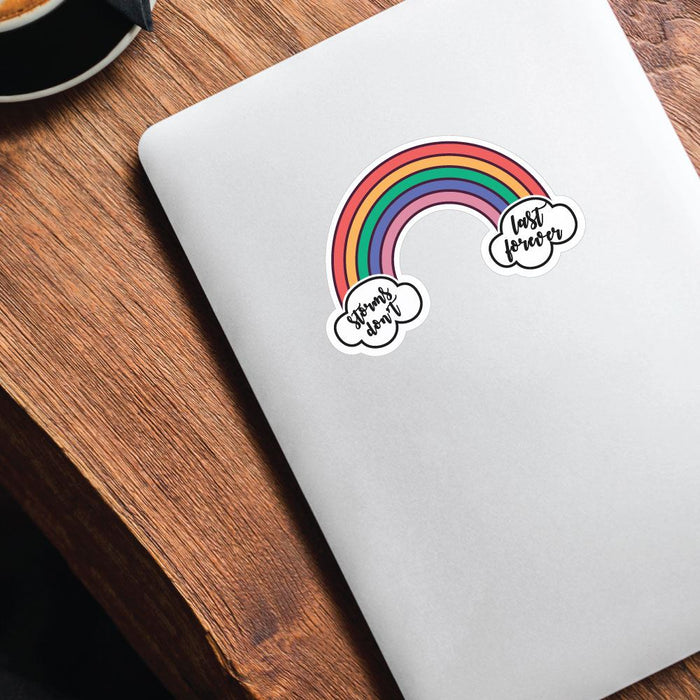 Storms Dont Last Forever Sticker Decal