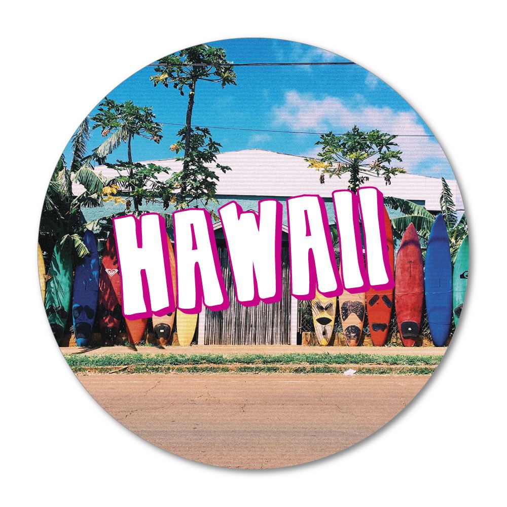Hawaii Sticker Decal | Travel Stickers - Sticker Collective