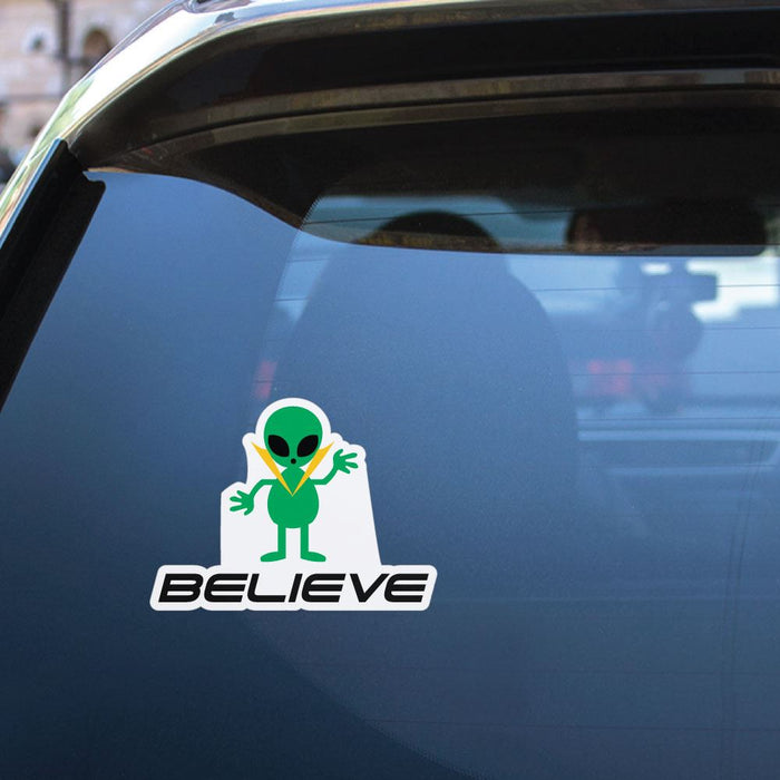 Believe In Aliens Sticker Decal