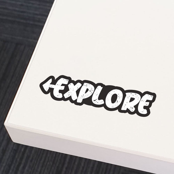 Go Explore Sticker Explore Sticker Decal | Travel Stickers - Sticker Collective