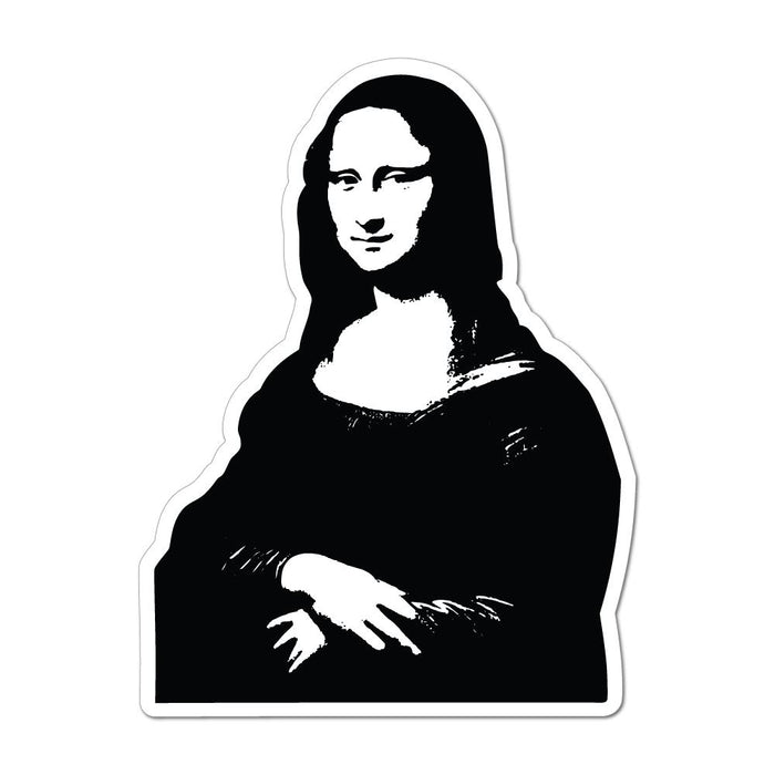 Mona Lisa Art The Joconde Famous Laptop Artist Car Sticker Decal