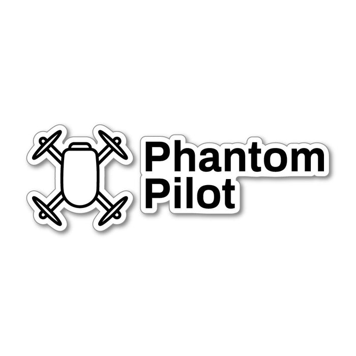 Phantom Pilot Sticker Decal