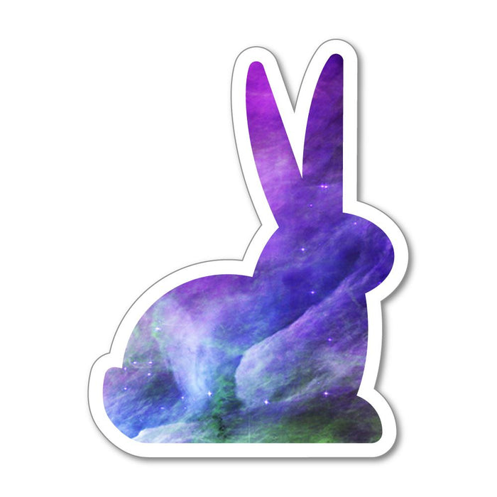 Space Rabbit Sticker Decal