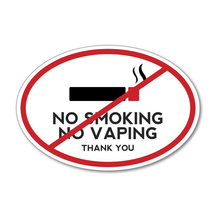 No Smoking Sticker Decal
