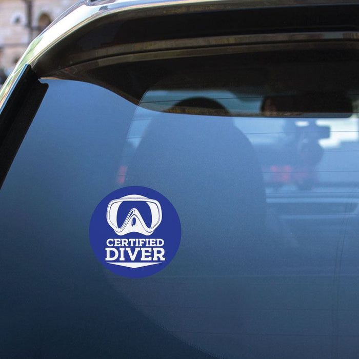 Certified Diver Sticker Decal