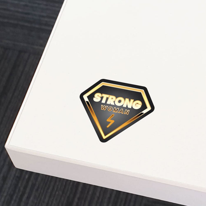 Strong Woman Diamond Sticker Decal