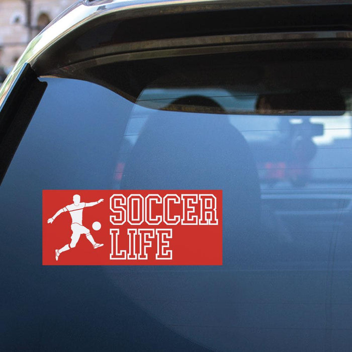 Soccer Life Sticker Decal