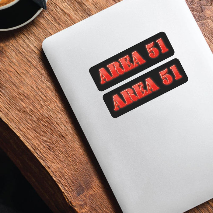 2X Storm Squad Area 51 Sticker Decal