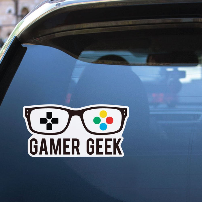 Nerdy Gamer Sticker Decal