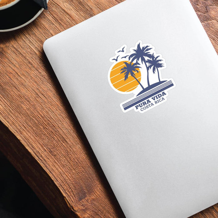 Pura Vida Costa Rica Sticker Decal