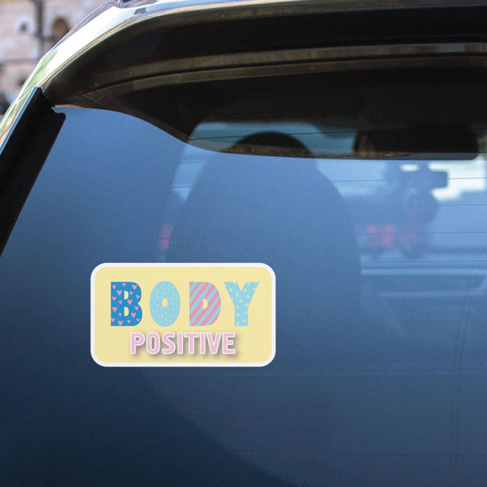 Positive Mind And Body Sticker Decal