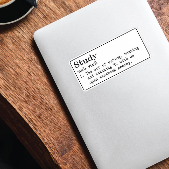 Study Sticker Decal