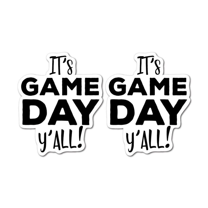 2X Its Game Day Yall Sticker Decal