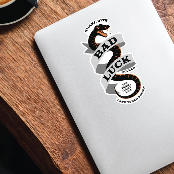 Snake Bite Sticker Decal | Vintage Stickers - Sticker Collective