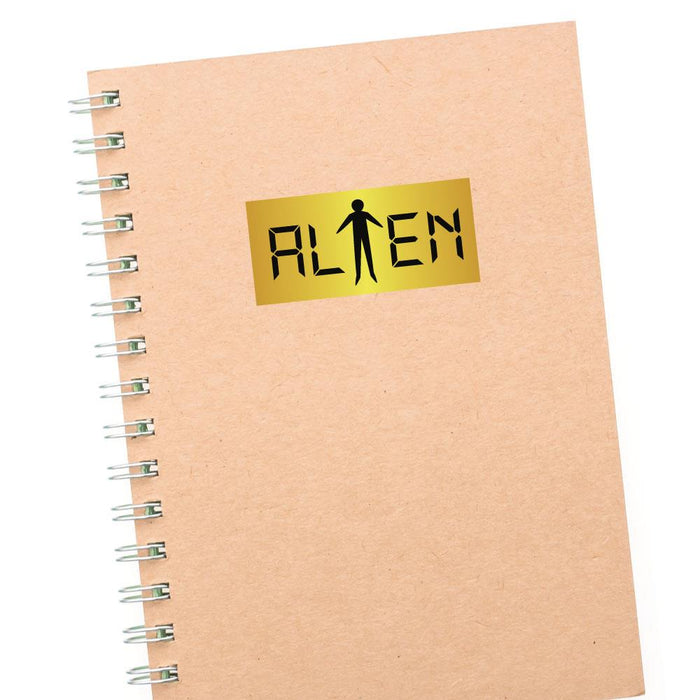 Alien Inside Sticker Decal