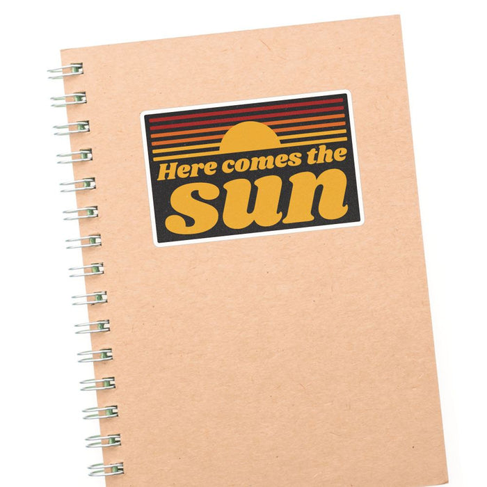 Retro Sun Sticker Decal