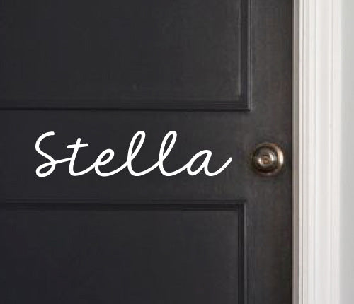 Custom Name Small Wall Sticker