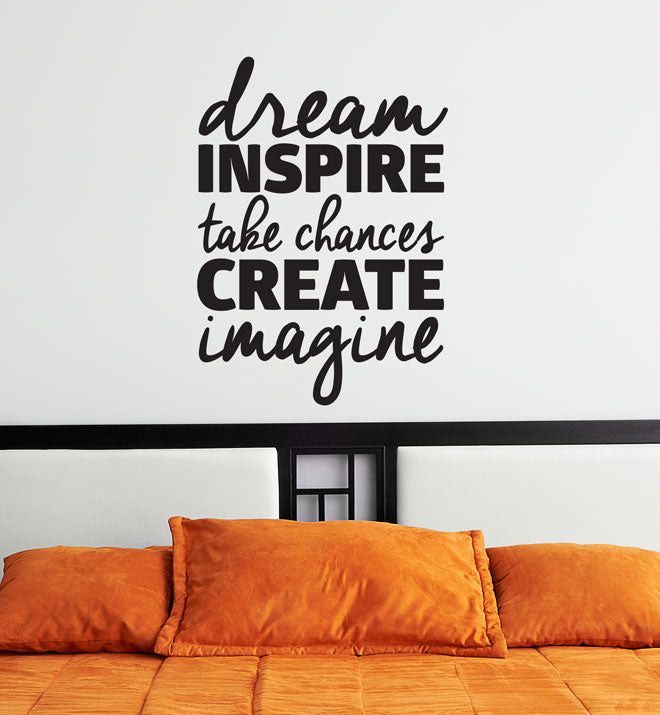 Dream Inspire Wall Sticker — Sticker Collective