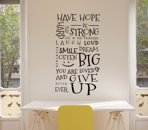 Have Hope Wall Sticker