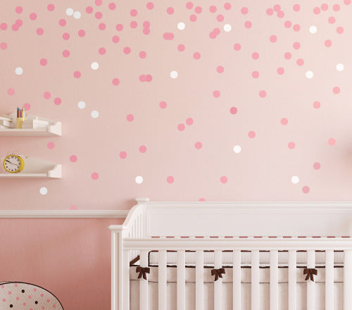 Pinky Snow (Set Of 100) Wall Sticker — Sticker Collective