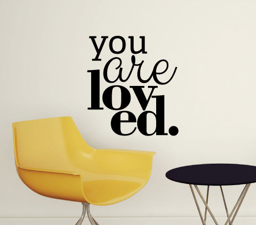 You Are Loved Wall Sticker